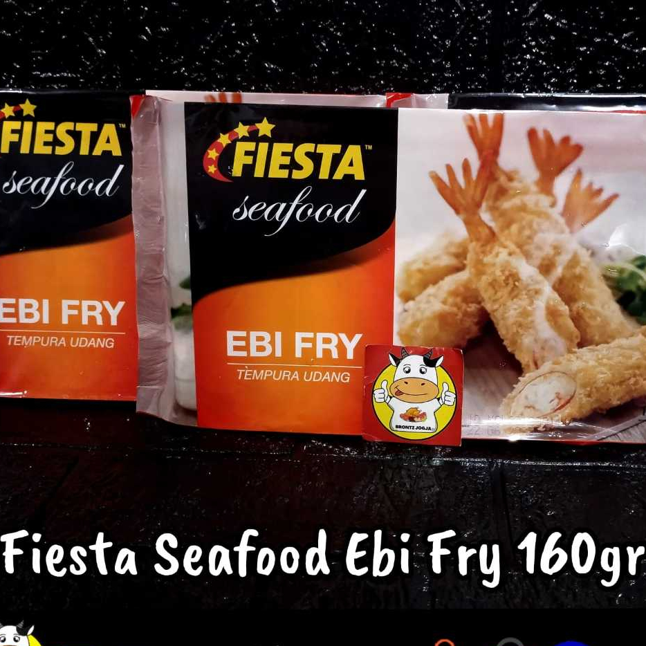 

FIESTA EBI FRY 160GR - EBI FURAI - FROZEN FOOD - BRONTZ JOGJA