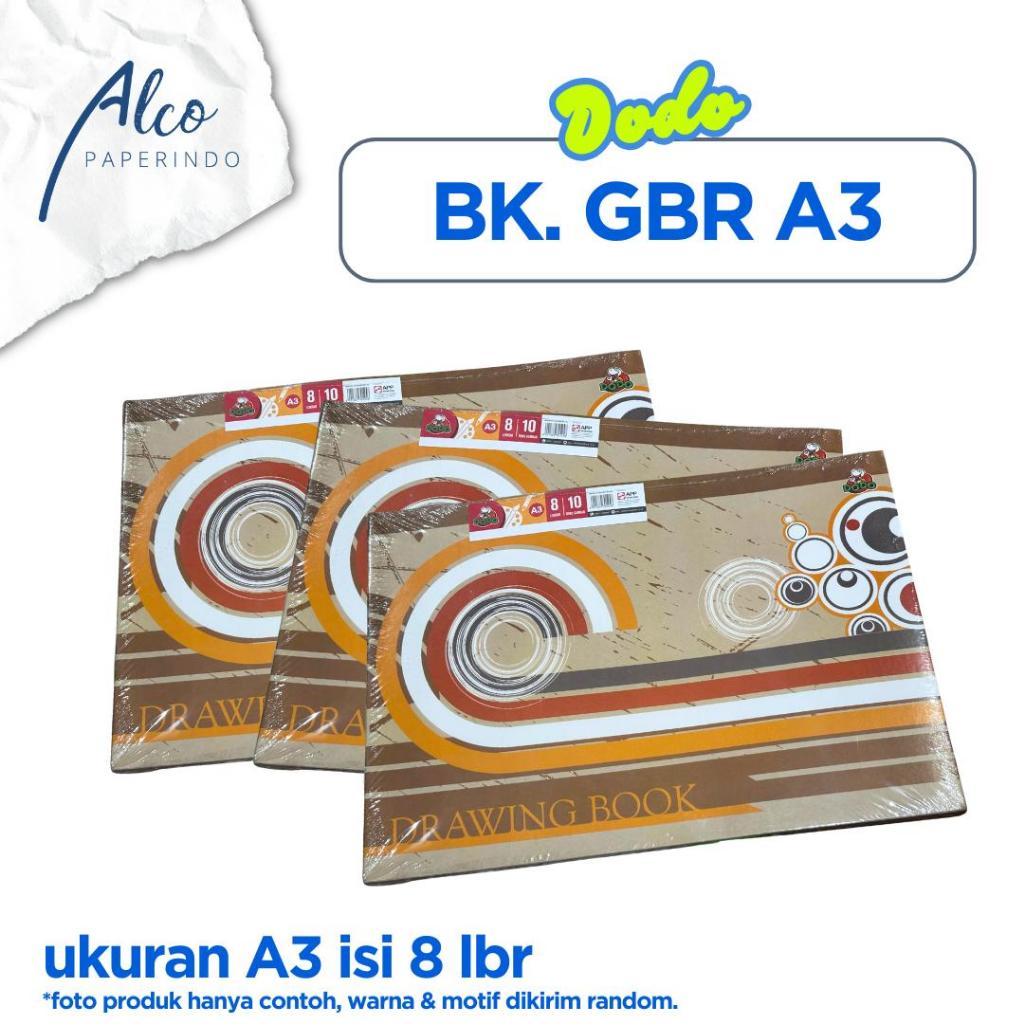 

BUKU GAMBAR DODO A3 ISI 8 LEMBAR