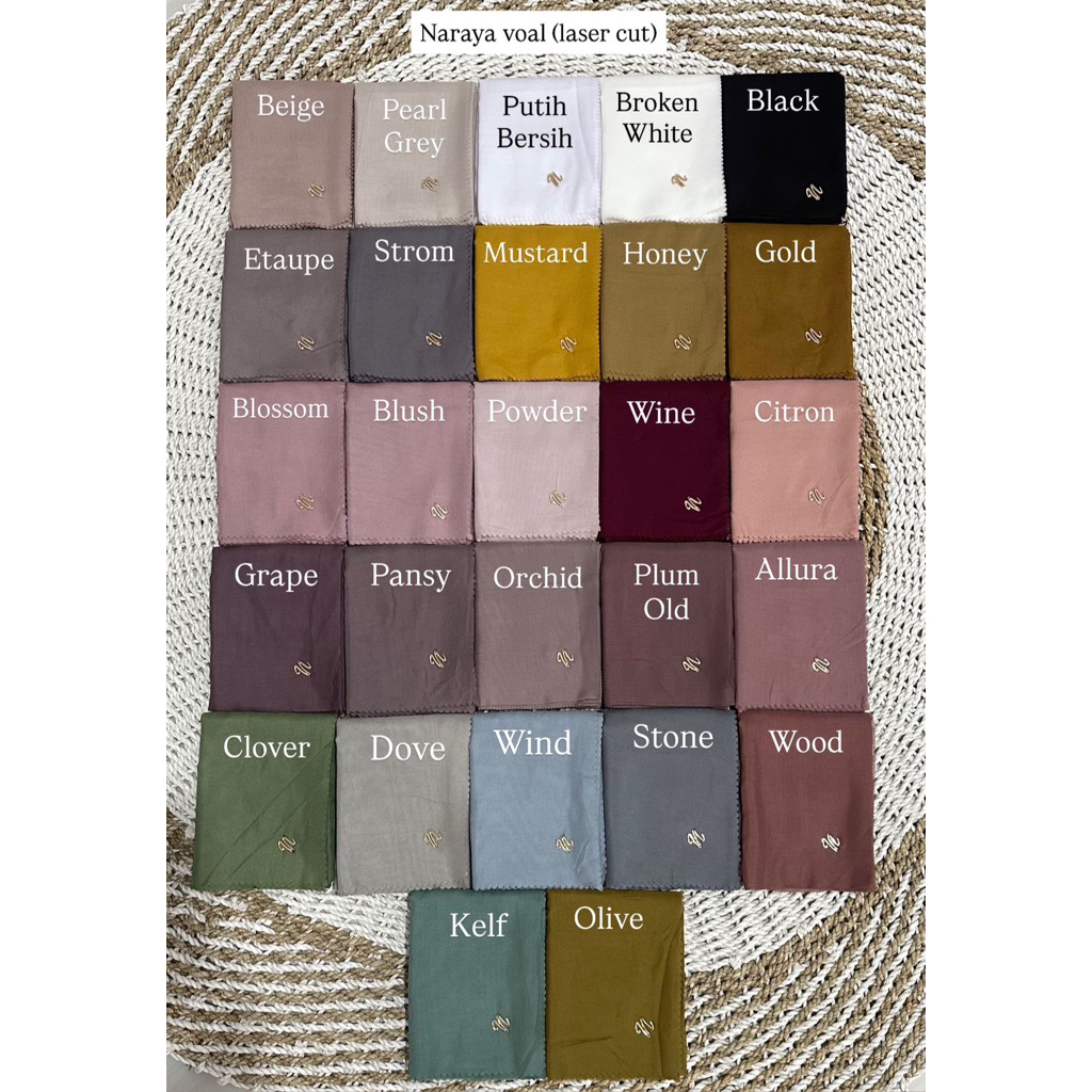 ✨Voal ultrafine Naraya Scarf ✨