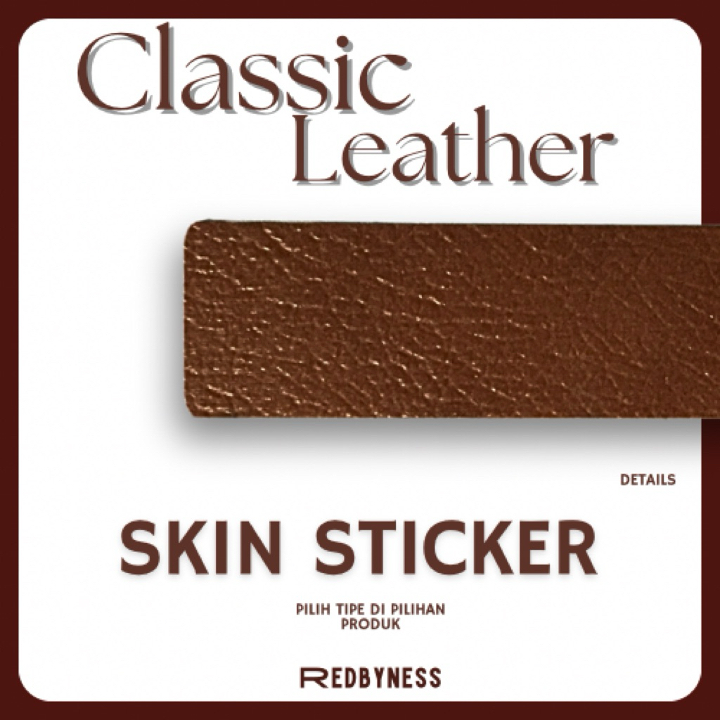 

REDBYNESS| Sticker Classic Leather