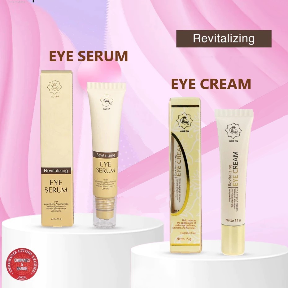 VIVA Queen Eye Cream Revitalizing 15g / Eye Serum - Krim Mata Viva