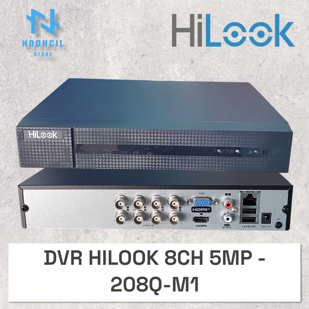 DVR HILOOK 8CH 5MP - 208Q-M1
