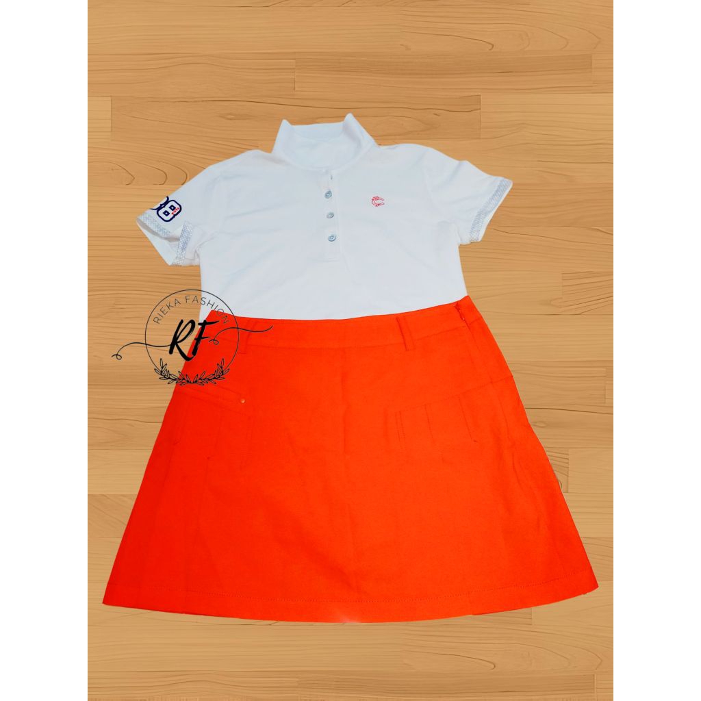 Baju Golf set Louis Castel X Elle golf