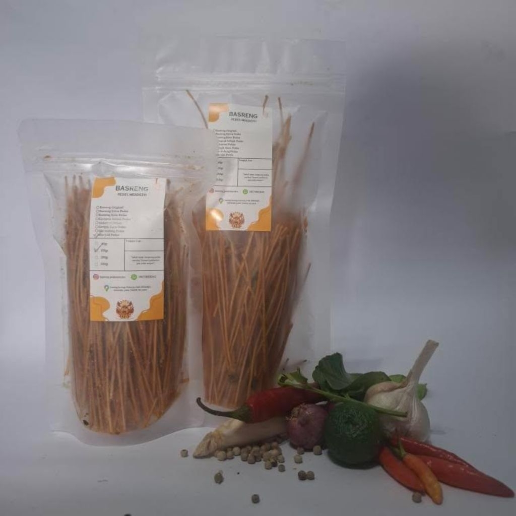 

Mie Lidi Pedas Manis 100gr/200gr