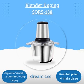 DREAM ACC - MKC 118 Blender Daging Meat Grinder Stainless Steel Multi-function