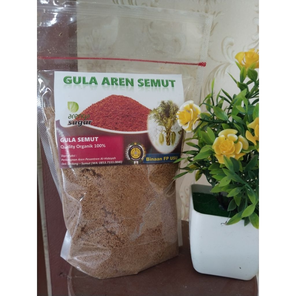 

Gula aren semut asli 1 kg, manis alami, harum khas, murni tanpa campuran, cocok untuk semua sajian.