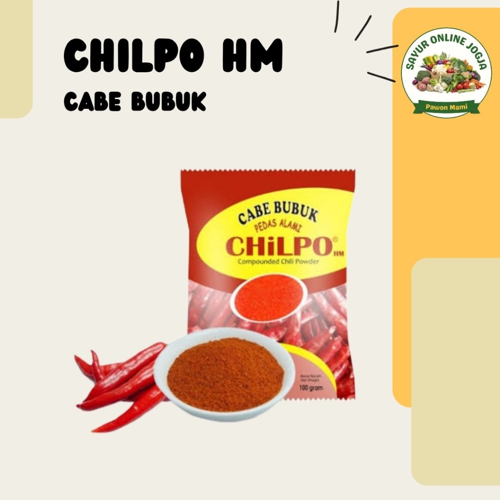 

Cabe bubuk chilpo 25gr - PAWON MAMI SAYUR ONLINE JOGJA