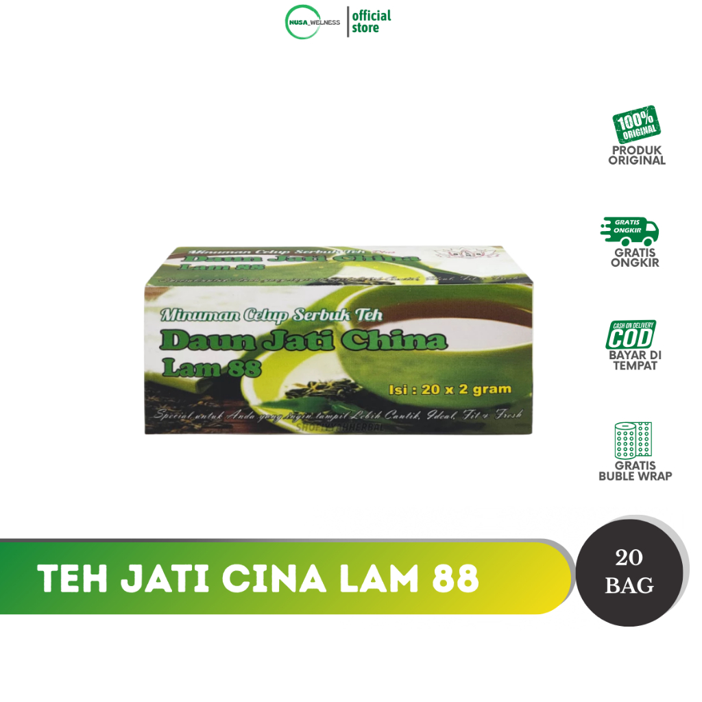 

TEH CELUP LAM 88 – detox alami pelangsing tubuh | teh herbal pelancar BAB | 100% original | teh celup herbal LAM88 | aman tanpa efek samping