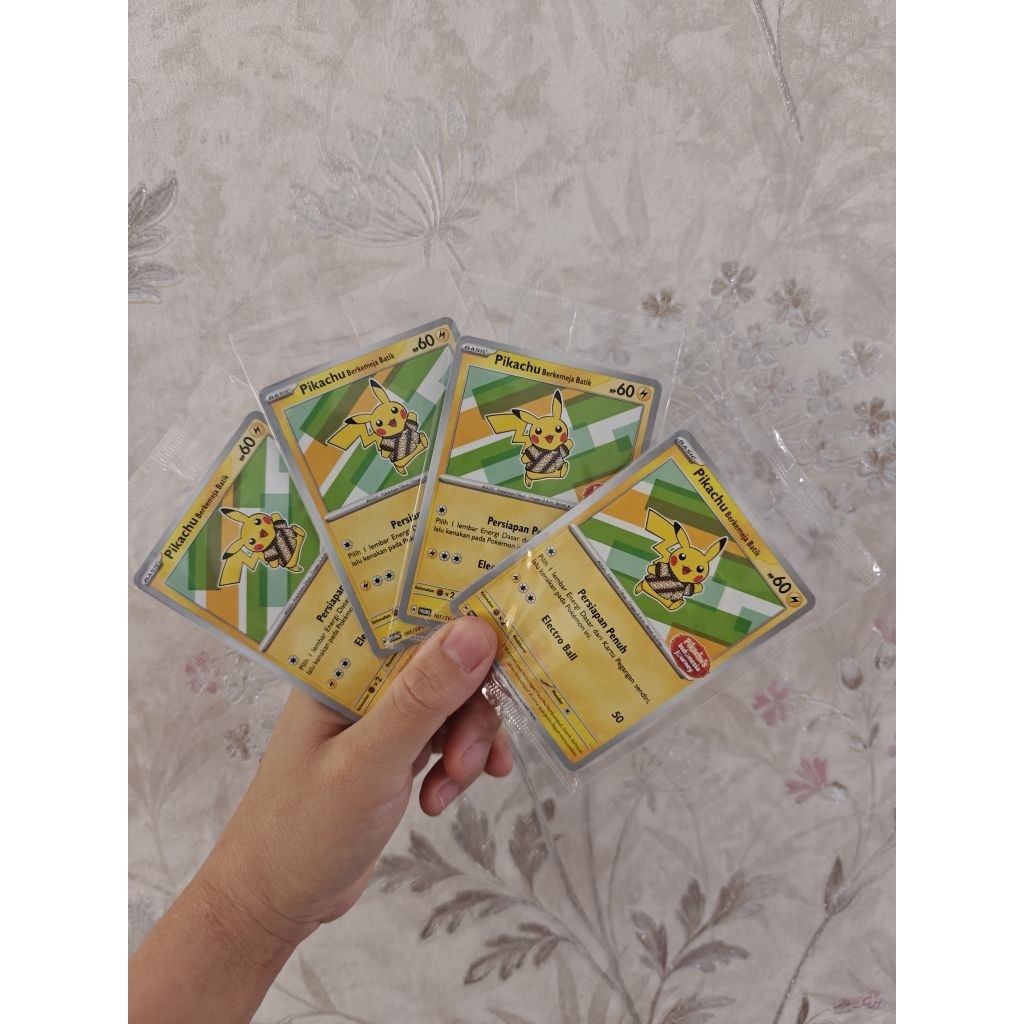 Pikachu Batik Ijo V1