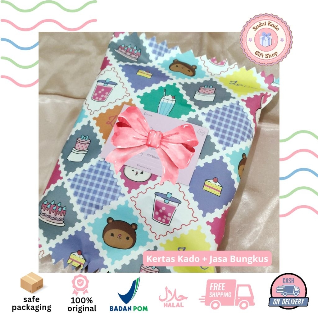 

Kertas Kado Dan Jasa Bungkus Kado Siap Kirim