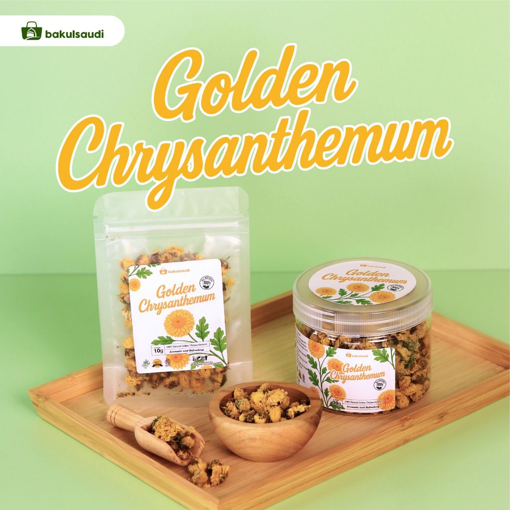 

Teh Krisan Organik / Golden Chrysanthemum Tea Organic