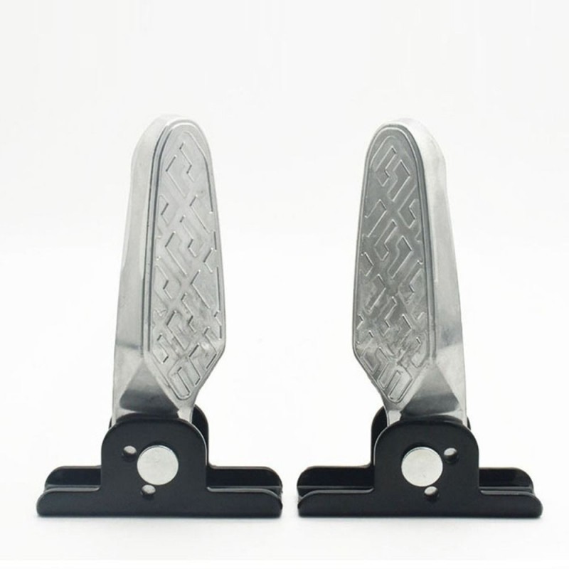 Footstep Sepeda Listrik 1Pasangan Pedal Sepeda Listrik Lipat Pedal Belakang Sepeda Listrik Aluminum