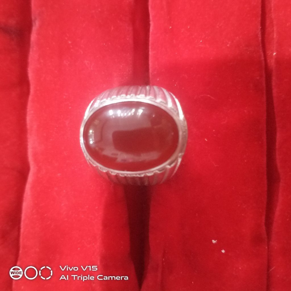 Cincin Batu Akik Sulaiman Madu