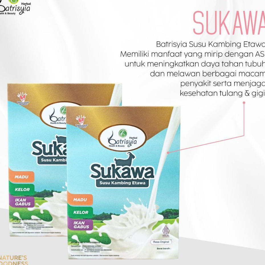

BATRISYIA- SUKAWA-SUSU KAMBING ETAWA