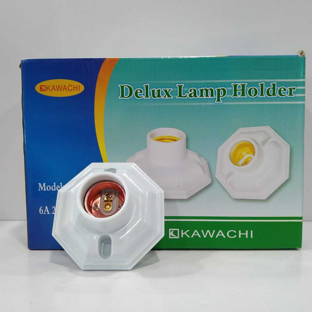 Kawachi Fitting Fiting Lampu Plafon Besar E27