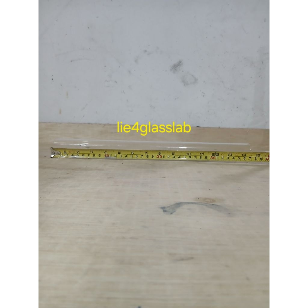 pipa gelas pyrex diameter 34 panjang 37mm