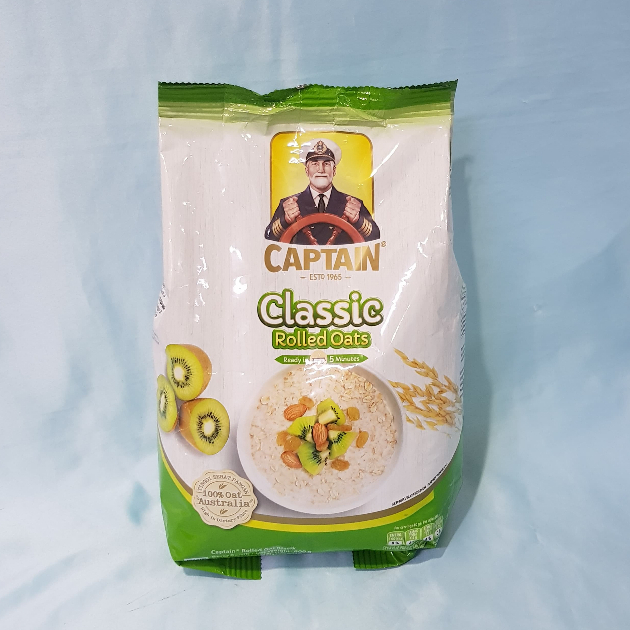 

Captain Classic Rolled Oats 800g