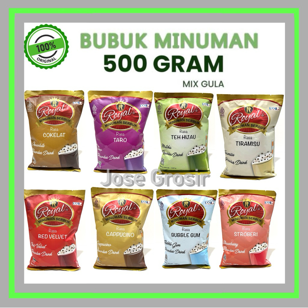 

Bubuk Minuman Royal’s 500gr / Serbuk Minuman Instant Powder Drink
