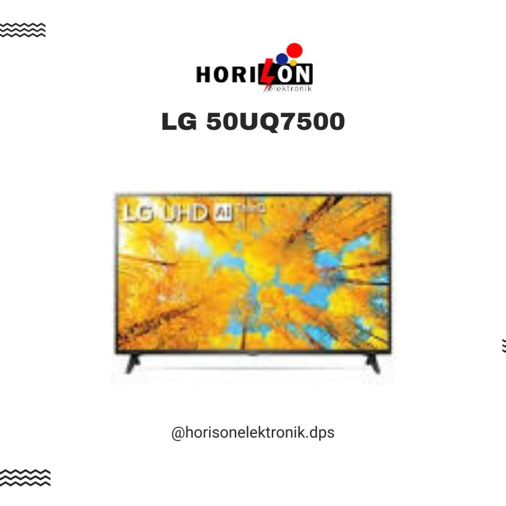 LED SMART UHD TV LG 50 INCH 50UQ7500