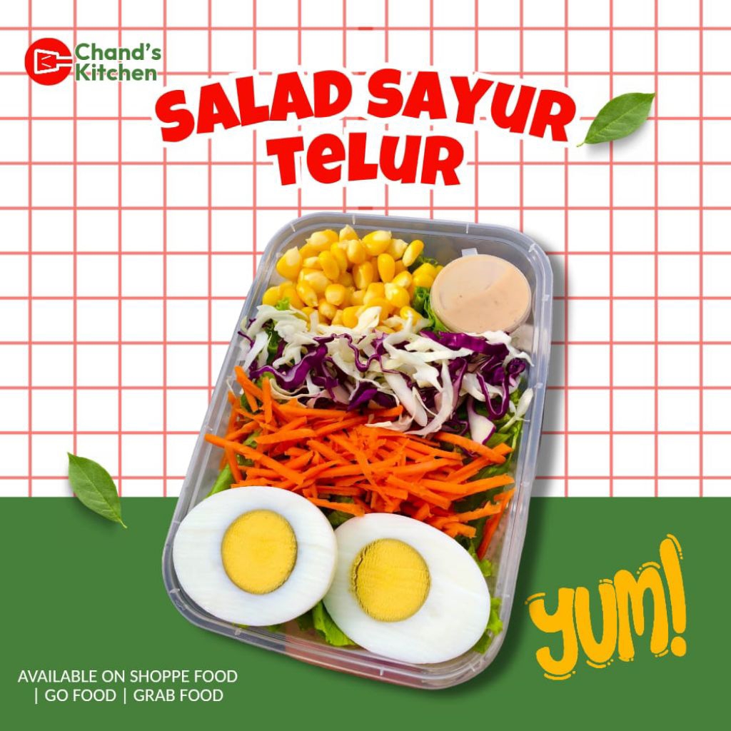 

SALAD SAYUR TELUR FRESH FREE KEWPIE WIJEN INSTAN ONLY