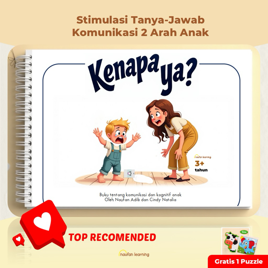 Buku Stimulasi Komunikasi 2 Arah Anak - Kenapa Ya - Stimulasi Speech Delay