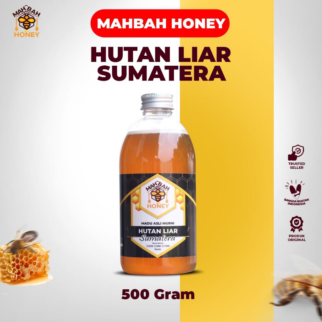 

Mahbah Honey - Hutan Sumatera Madu 500 gram