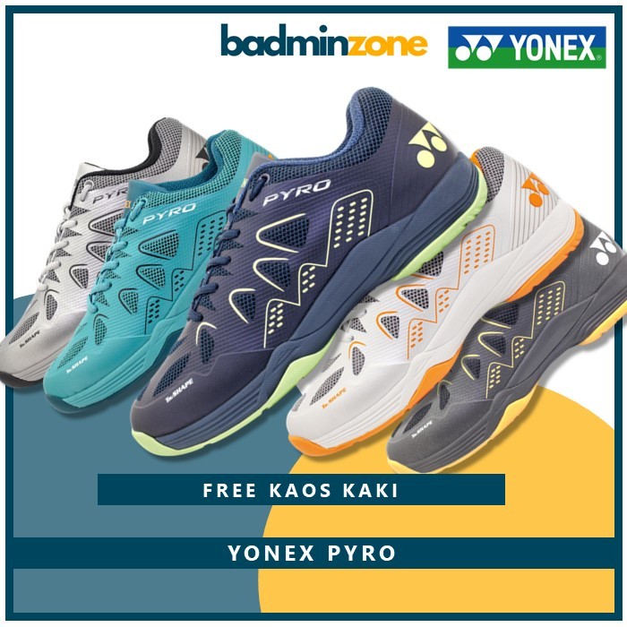 Sepatu Badminton Yonex Pyro Original Sepatu Olahraga Bulutangkis Pria Wanita