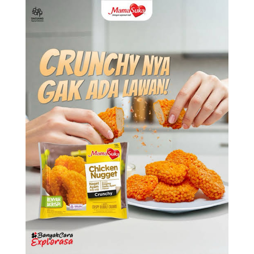 

MAMASUKA Chickeen Nugget Crunchy 400 Gram