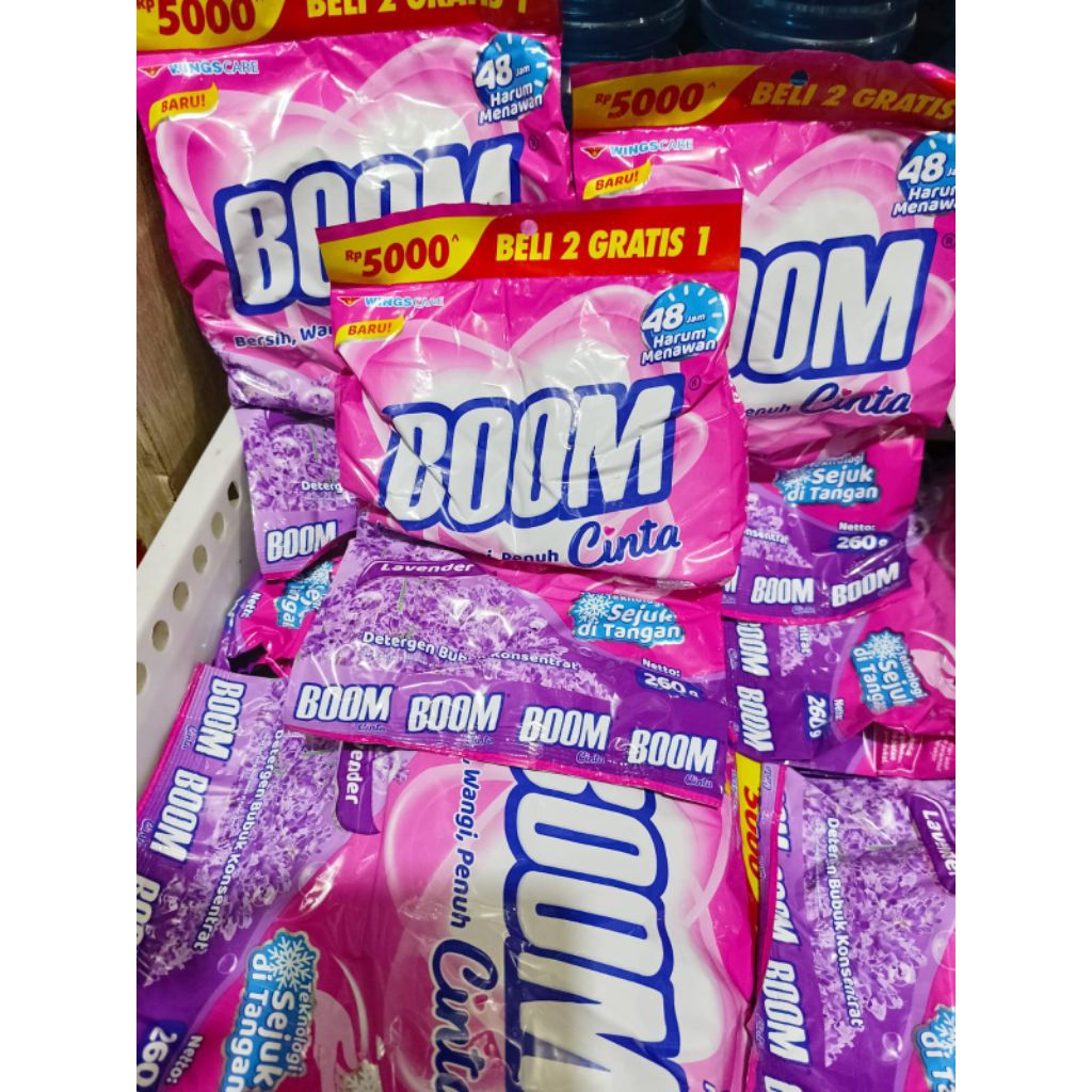 Sabun Deterjen Boom