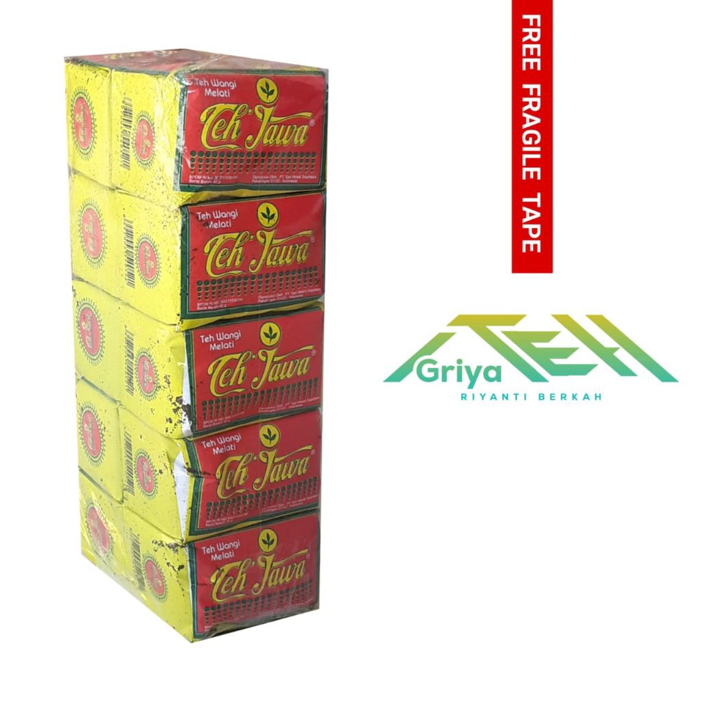 

TEH JAWA MERAH 1 SLOP ISI 10PCS TEH JAWA TEH SOLO ESTEH JUMBO