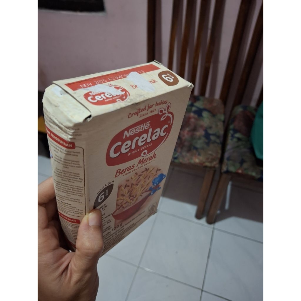 

MPasi Bayi 6+ (6 bulan keatas) cerelac bubur , promina ayam , makanan fortif sehat bayi