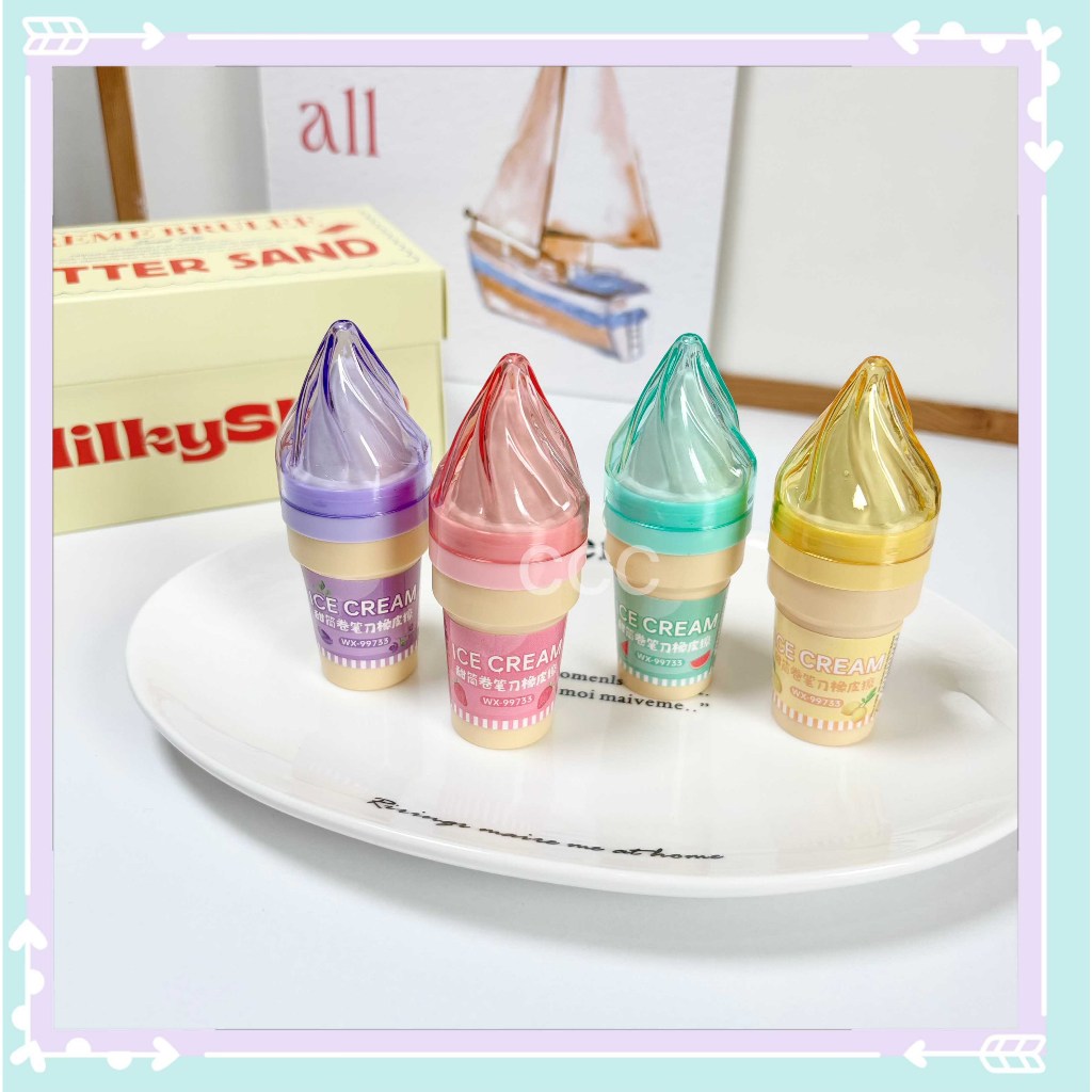 

SS7. *2in1* Serutan Pensil Penghapus Eraser Rautan Kerikan Pencil Sharpener Karakter Lucu Cute Alat Tulis Stationary Sekolah Hadiah Anak