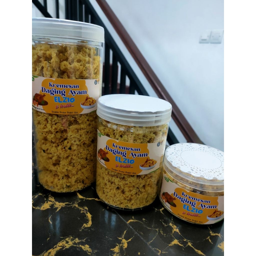 

kremesan Daging ayam si kriuk double prohe padat gizi