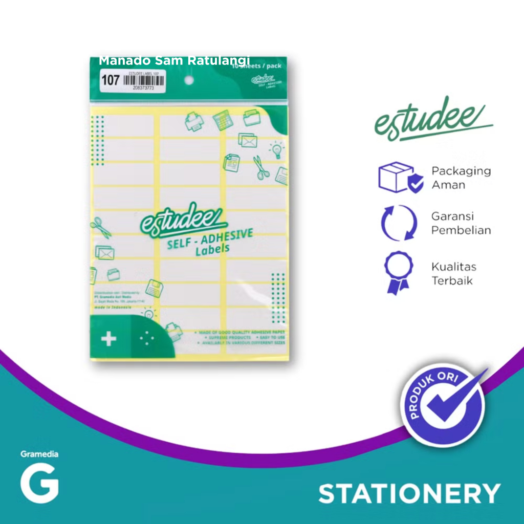 

Gramedia Manado-Estudee Label 107