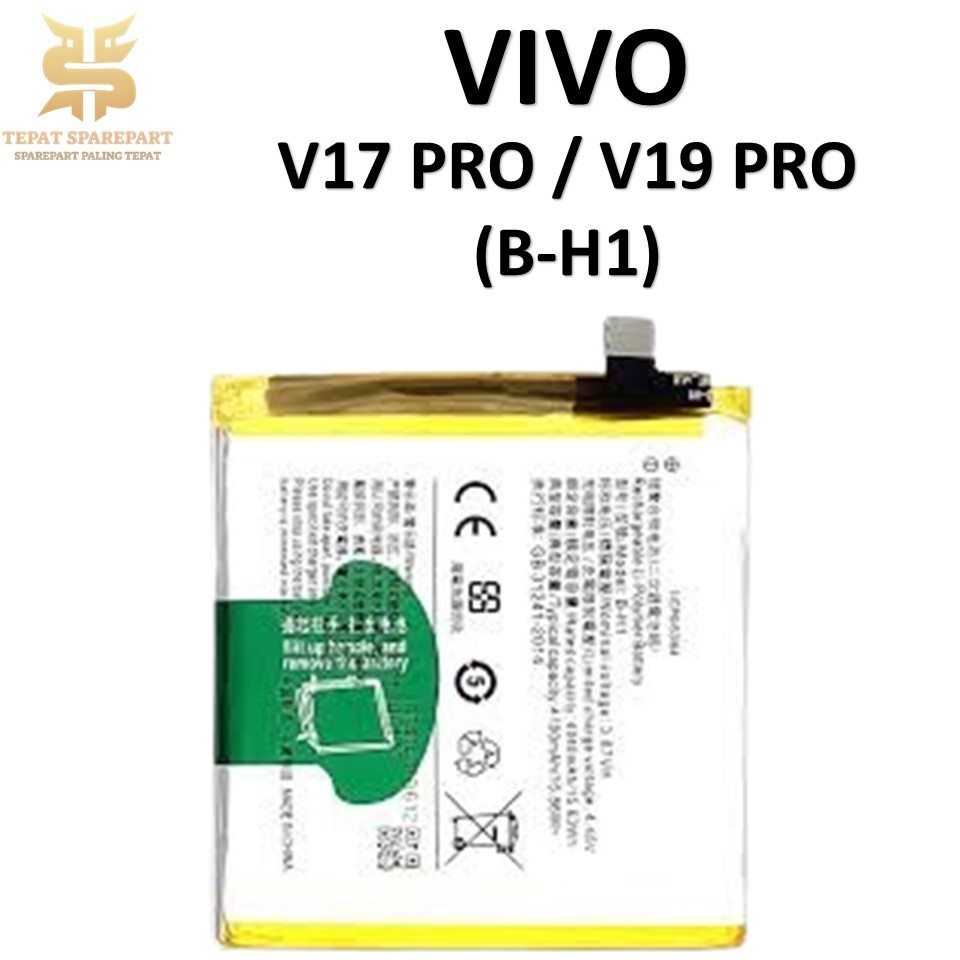 BATERAI VIVO B-H1 Vivo V17 PRO/V19 PRO Batre Batrai Baterai ORIGINAL 100%