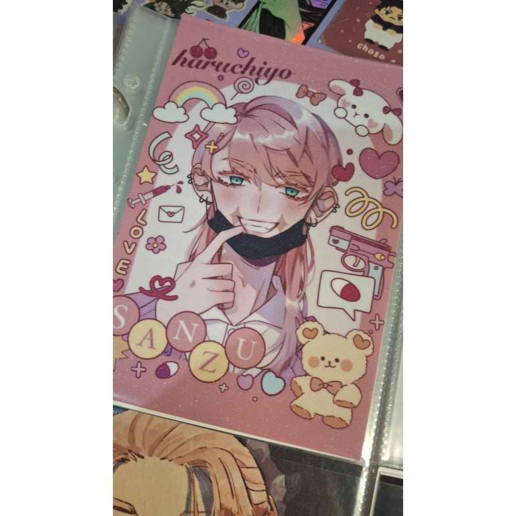 Artprint Sanzu and Mikey tokrev (lupa FA nya)