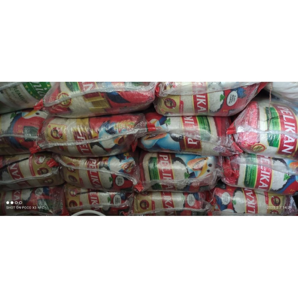 

Pelikan 5 kg beras premium