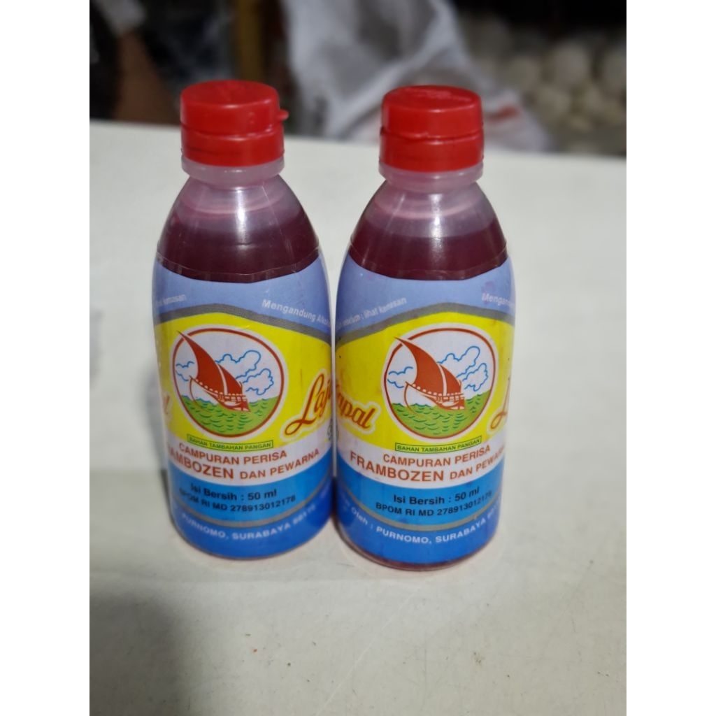 

Vanili frambozen kapal lajar besar 50ml