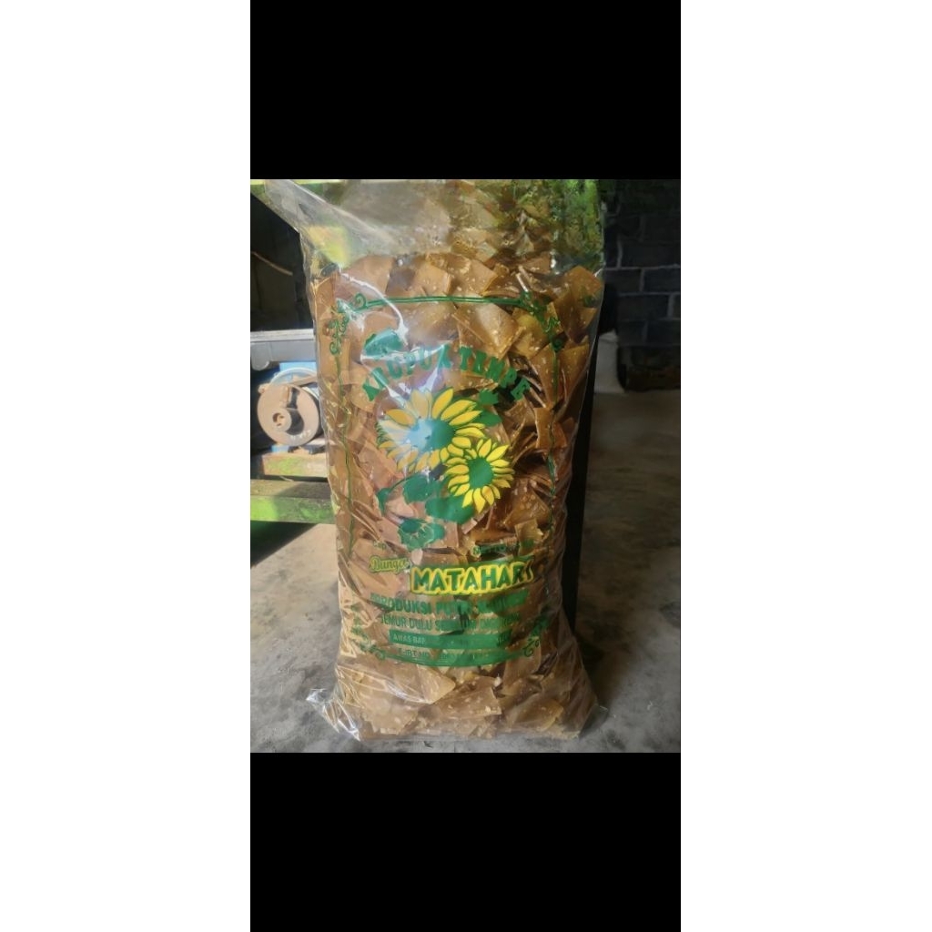 

KRUPUK TEMPE MENTAH 5KG ORIGINAL GURIH RENYAH