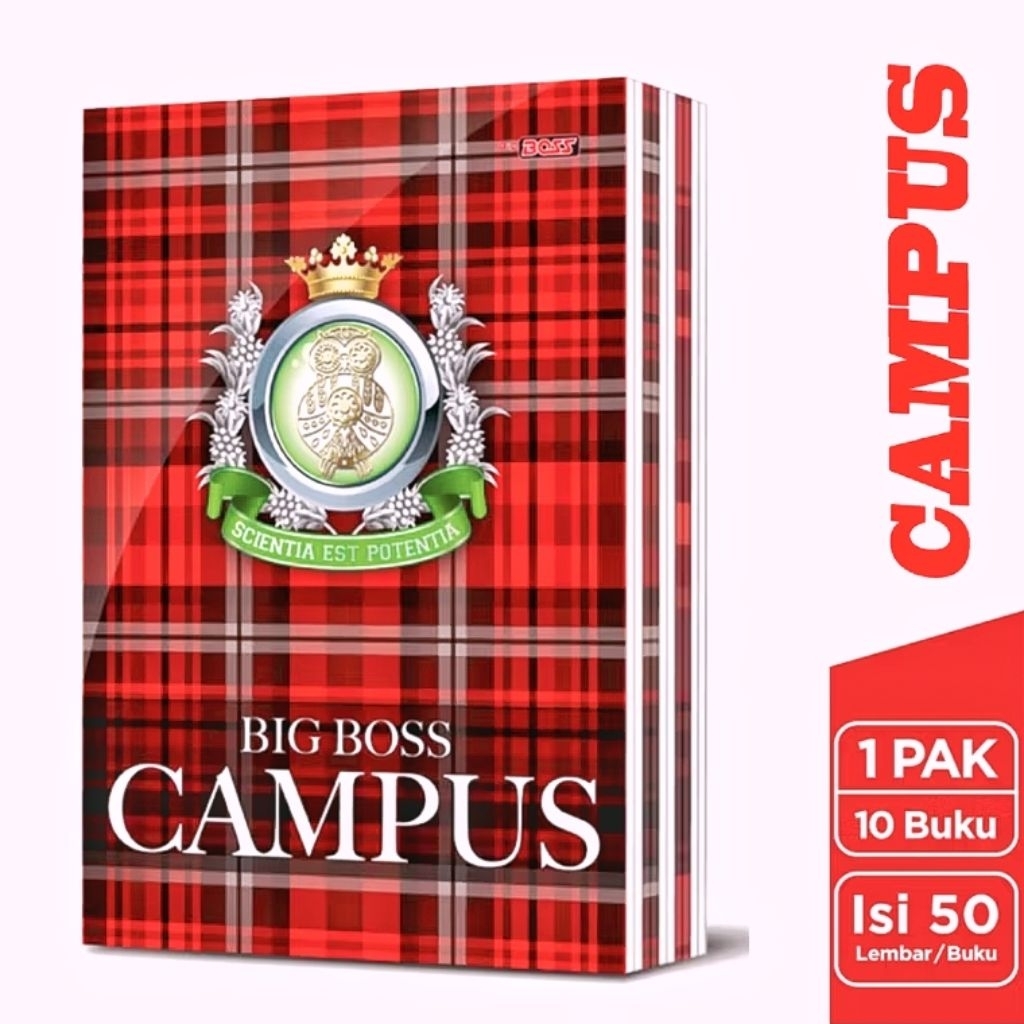 

Buku Big Boss 50 Lembar 1 Pack isi 10 Buku