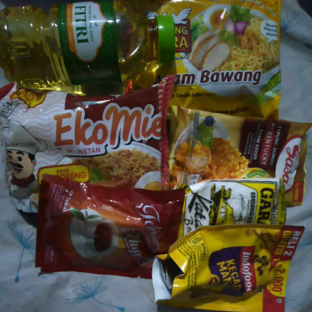 

paket sembako murah (harga/paket)