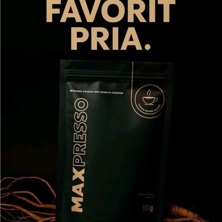 

Maxpresso HWI Original 100% Asli BPOM / Kopi Maxpreso Coffee Ginseng stamina Kesehatan
