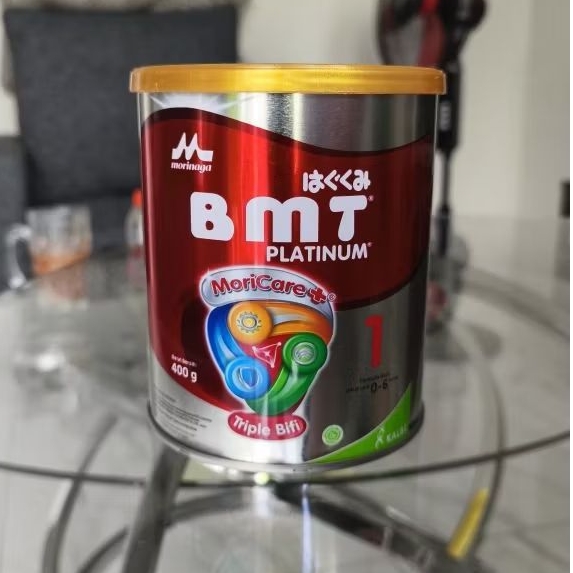Morinaga BMT Platinum Susu Formula Bayi usia 0-6 bulan 400 gram