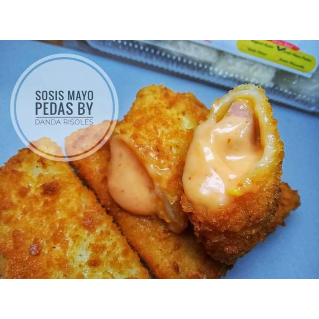 

Risoles Frozen Danda varian Sosis Mayo Pedas