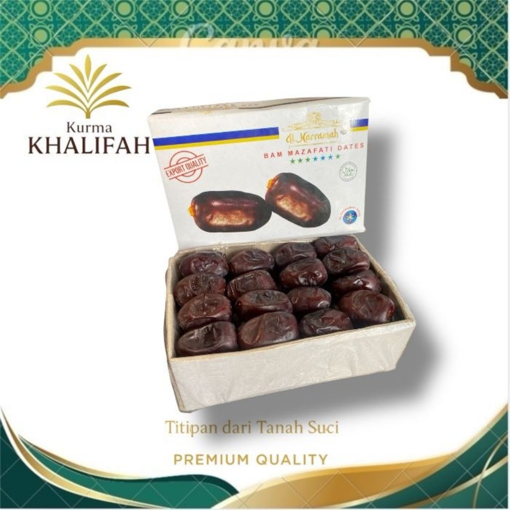

Kurma Bam Alkarramah 500gr | Kurma Bam Anggur | Kurma Anggur Alkarramah | Kurma Bam Fresh Food