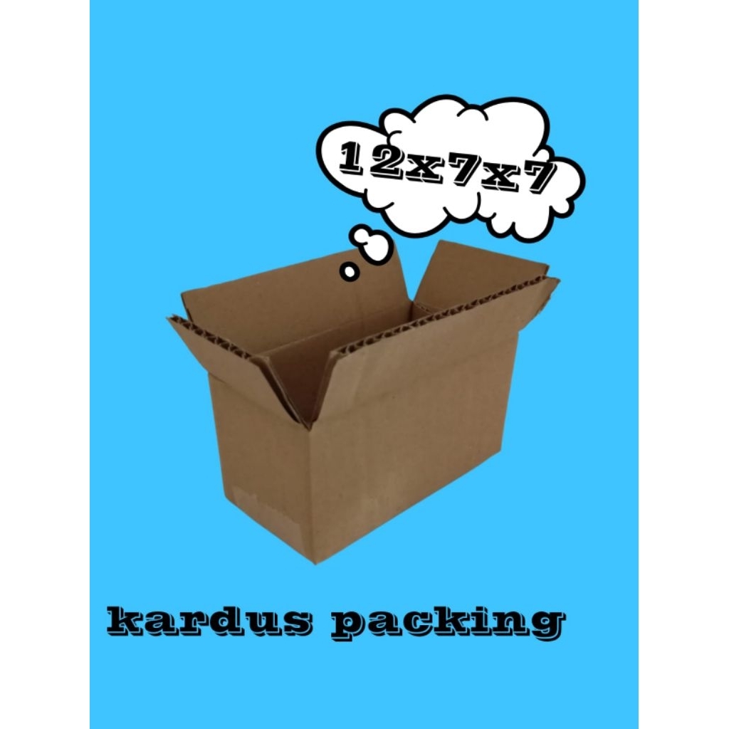 

kardus packing UK 12x7x7 kardus besar kardus kecil..