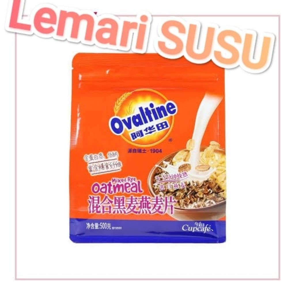

Ovaltine mix rye oatmeal/ovaltine oatmeal mix ( rye and oat)