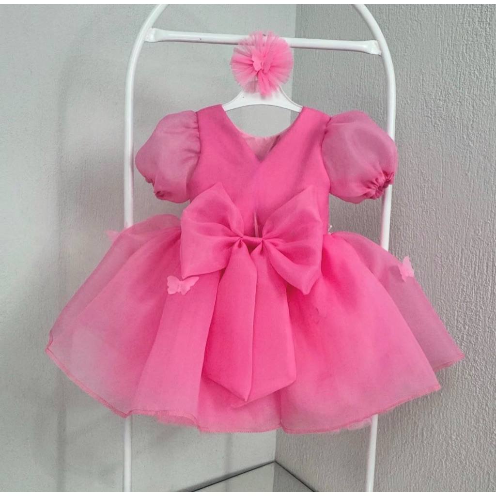 gaun organza gaun anak gaun pesta anak fashion anak perempuan