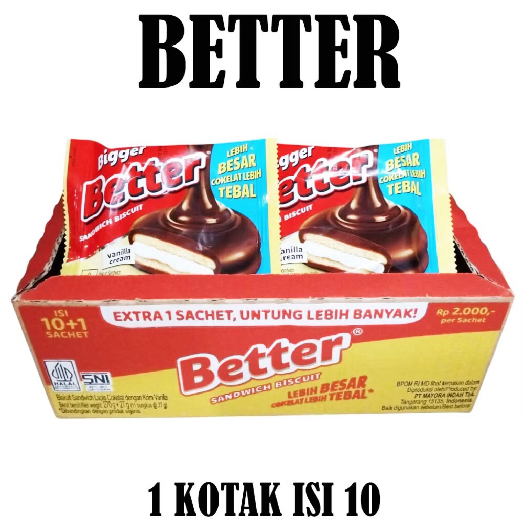 

Better Sandwich Biscuit Vanilla Cream isi 10