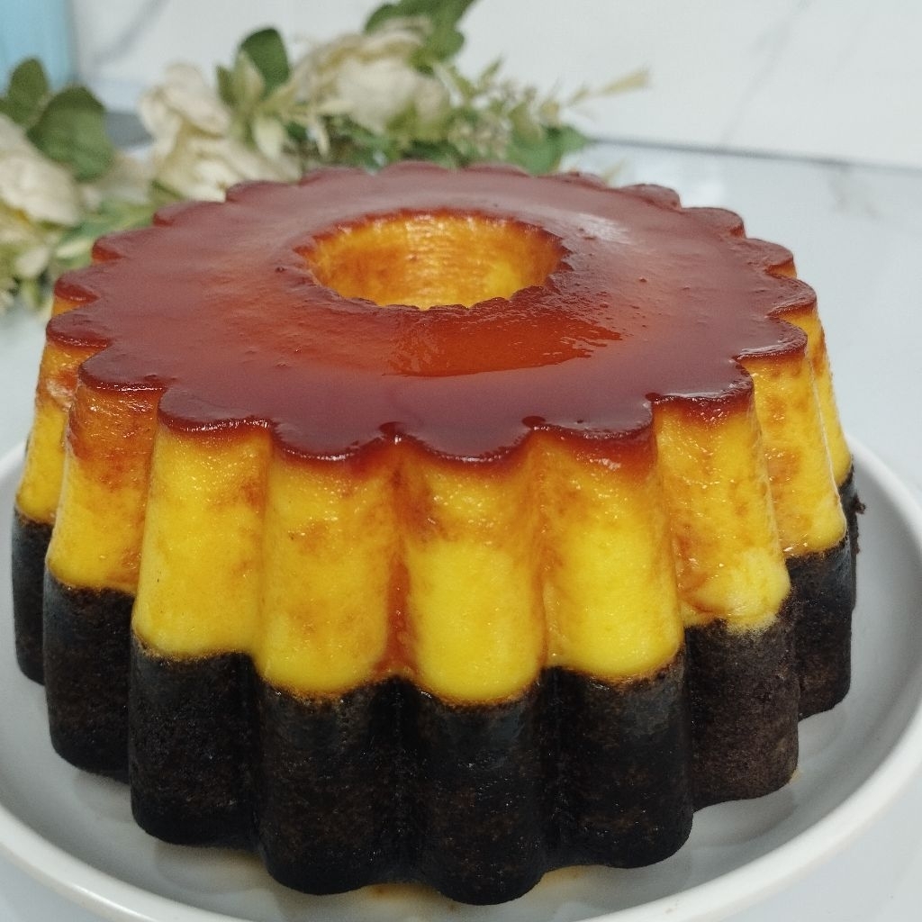 

karamel cheese brownies ketan